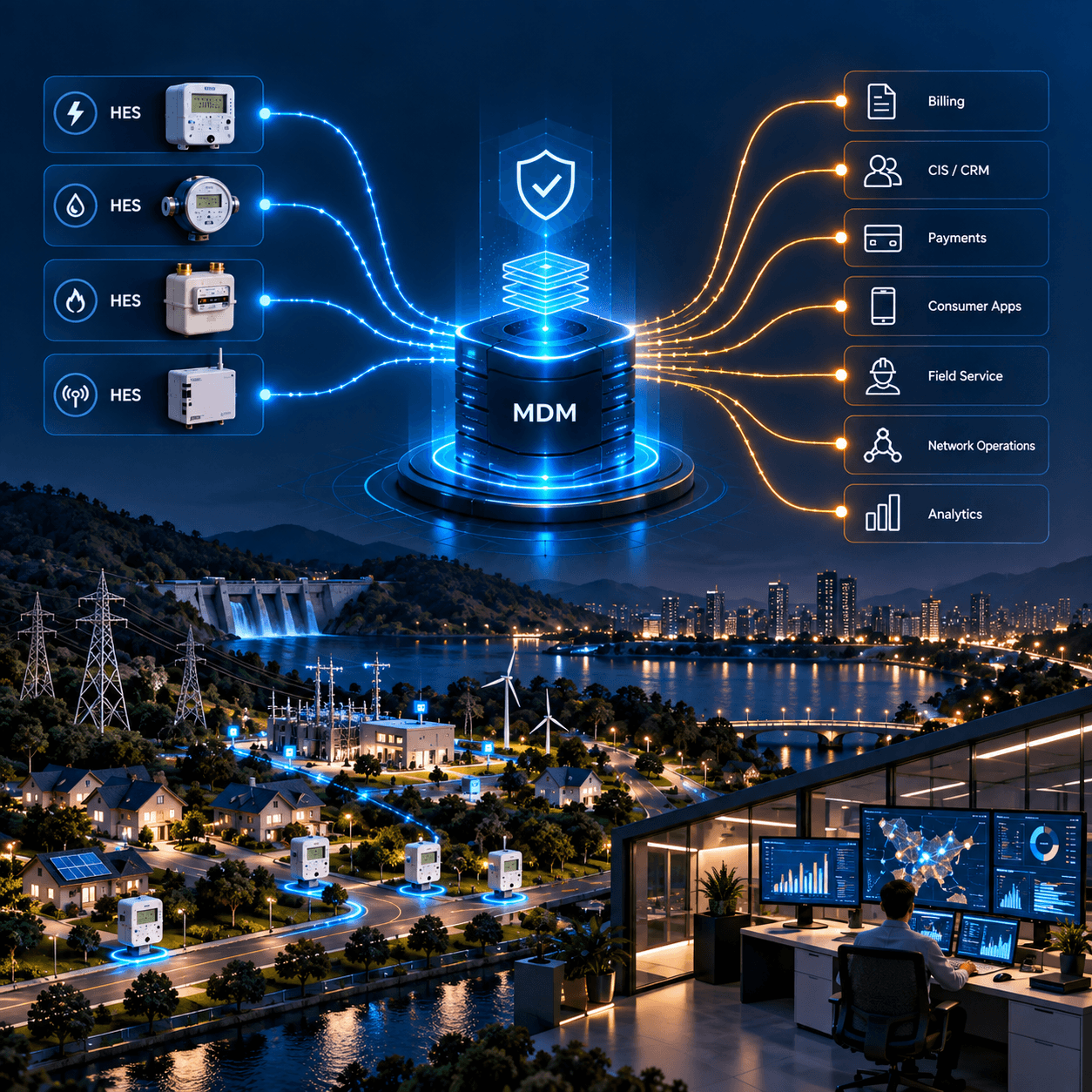 MDM connected operations